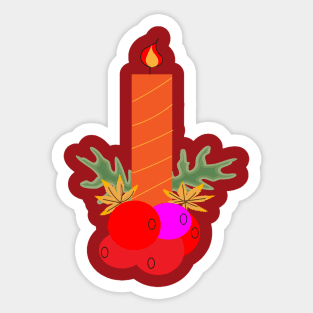 Advent Candle Sticker